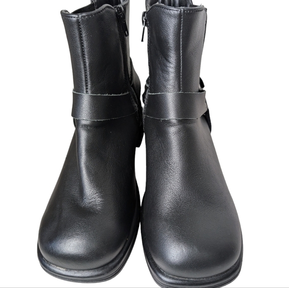 Girls' J-Rider Leather Harness Moto Boots (Youth)....Size 4 - Picture 3 of 10